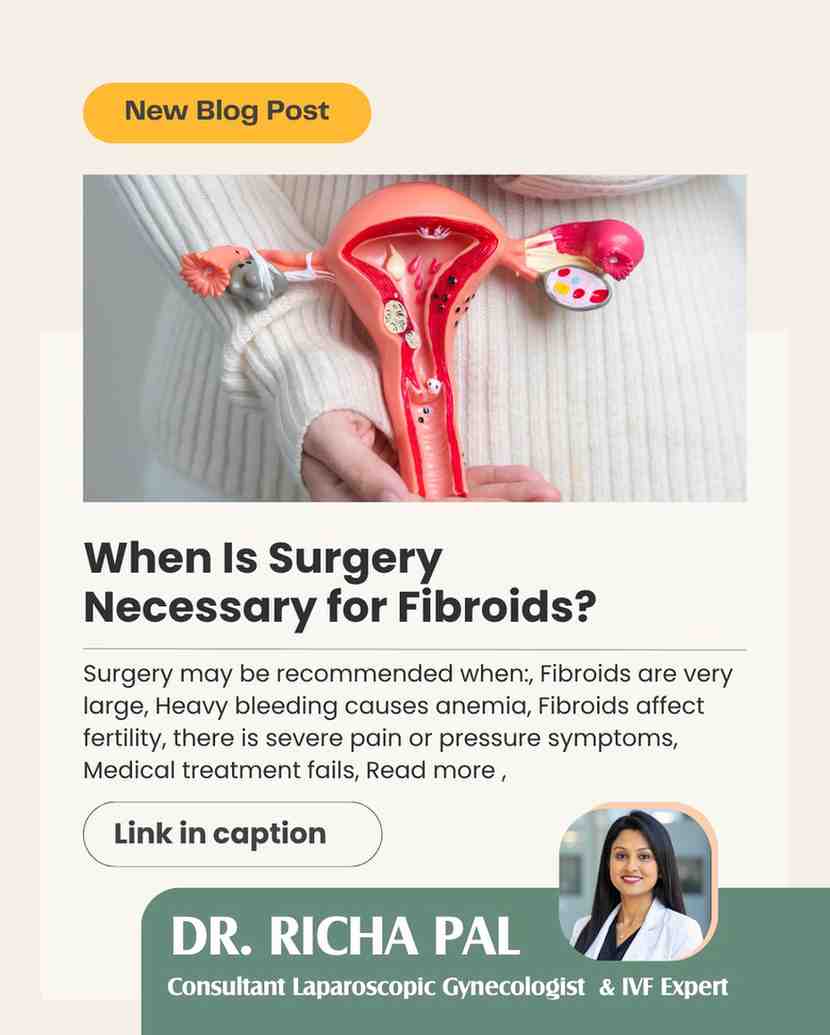 Fibroids Treatment in Bengalur Dr Richa Pal